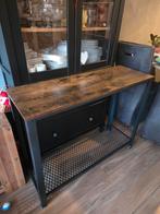 Stijlvolle bijzettafel - 101x35x80 cm, Huis en Inrichting, Tafels | Sidetables, 100 tot 150 cm, Zo goed als nieuw, Industrieel