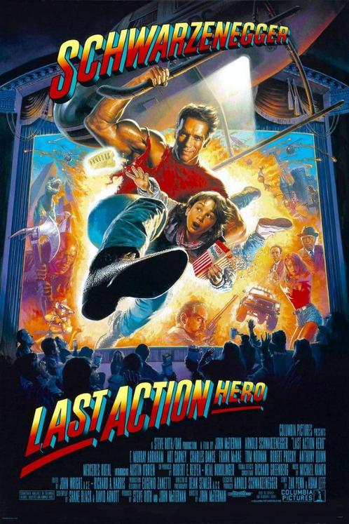 Last Action Hero (1993), Cd's en Dvd's, Dvd's | Actie, Zo goed als nieuw, Actie, Vanaf 12 jaar, Ophalen of Verzenden