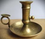 Blaker~Antieke Bedblaker hoogte verstelbaar~Koper, Antiek en Kunst, Antiek | Kandelaars, Ophalen of Verzenden, Koper of Brons