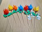 Plastic windmolen bloemen op stok, Tuin en Terras, Ophalen of Verzenden, Nieuw