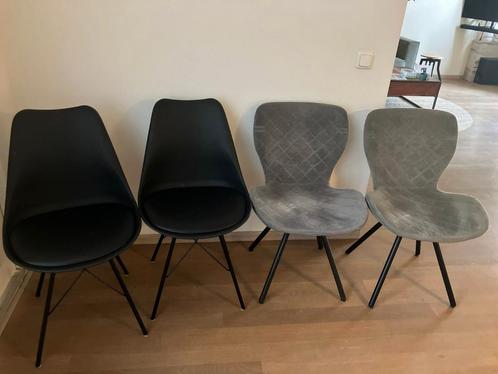 Eetkamerstoelen / eettafelstoelen, Huis en Inrichting, Stoelen, Gebruikt, Zwart, Ophalen