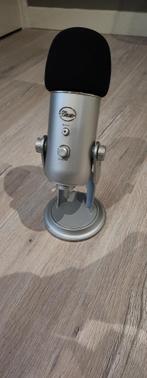 Professionele Blue Yeti Microfoon | Incl. Shock Absorber & P, Ophalen of Verzenden, Gebruikt, Studiomicrofoon