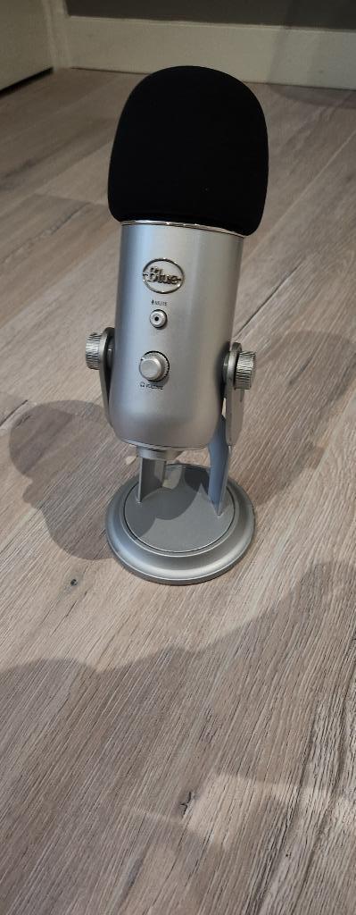 Professionele Blue Yeti Microfoon | Incl. Shock Absorber & P, Muziek en Instrumenten, Microfoons, Gebruikt, Studiomicrofoon, Ophalen of Verzenden