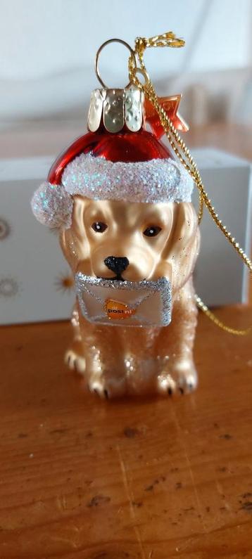 Hond Kerstornament Vondels PostNL  beschikbaar voor biedingen