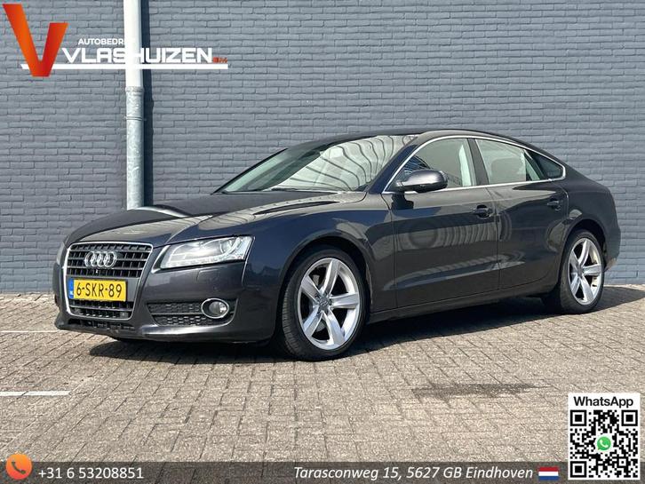 Audi A5 Sportback 2.7 TDI Pro Line | Leder | Climate | Cruis, Auto's, Audi, Bedrijf, Te koop, A5, ABS, Airbags, Airconditioning
