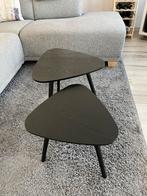 Leen Bakker Triangel Bijzettafels - Set van 2, Huis en Inrichting, Ophalen, Minder dan 45 cm, 55 tot 75 cm, Zo goed als nieuw