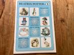 Strijkpatronen Beatrix Potter, Hobby en Vrije tijd, Ophalen of Verzenden, Nieuw