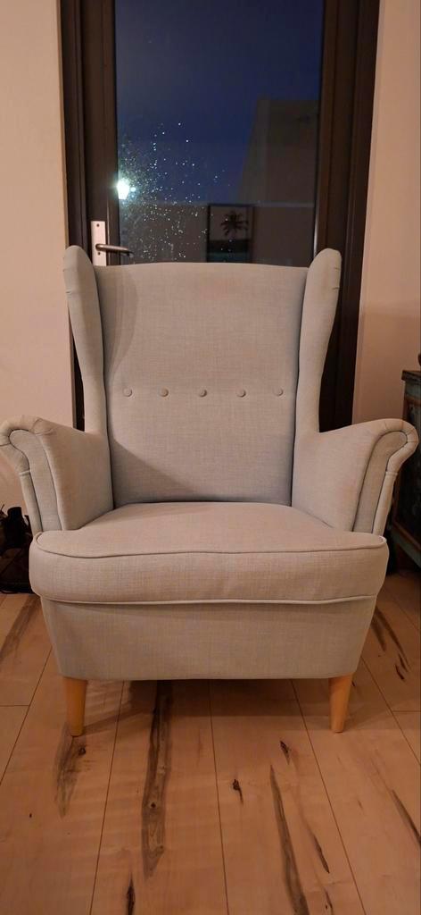 2 IKEA Strandmon fauteuils mintgroen, Huis en Inrichting, Fauteuils, Ophalen