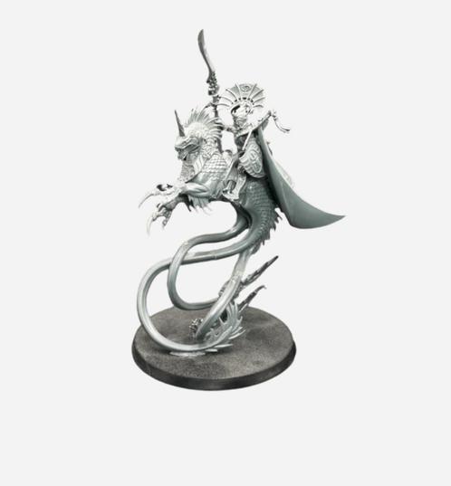 Warhammer AOS Idoneth Deepking Volturnos High King of Deep, Hobby en Vrije tijd, Wargaming, Zo goed als nieuw, Warhammer, Figuurtje(s)