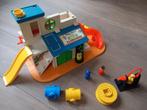 fisherprice house sesamstraat, retro, Ophalen of Verzenden, Gebruikt, Speelset