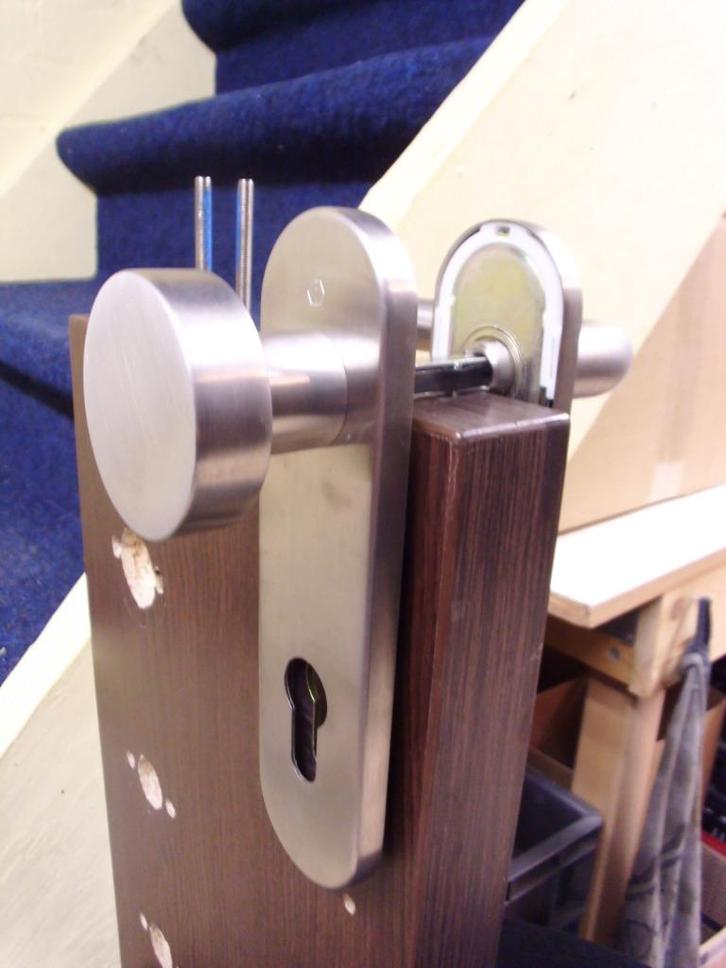 Hoppe RVS Garnituur PC 72 NIEUW in doos Aktie Prijs € 14.95, Hobby en Vrije tijd, Knutselen, Nieuw, Materiaal, Ophalen of Verzenden