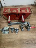 ZYLISS 4x1=1 Bankschroef Compleet, Ophalen of Verzenden, Zo goed als nieuw