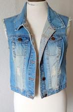 Spijkerjack. Denim Co blauw zonder mouw  mt. 34, Ophalen of Verzenden, Zo goed als nieuw, Maat 34 (XS) of kleiner, Blauw