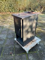 Houtkachel werkplaatskachel terraskachel., Ophalen, Gebruikt, Houtkachel, Vrijstaand