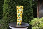 Hoge zonnebloem vaas – decoratieve bloemenvaas 30 cm, Overige kleuren, Nieuw, Ophalen of Verzenden, Glas