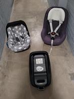 Maxicosi Set: Cabriofix + Pearl + FamilyFix isofix base, Ophalen, Gebruikt, 0 t/m 18 kg, Isofix