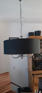 Kroonluchter met kap, Ophalen, Zo goed als nieuw, Stof, 50 tot 75 cm