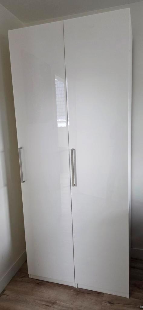 Ikea PAX Kasten - hoogglans wit, Huis en Inrichting, Kasten | Kledingkasten, Zo goed als nieuw, 200 cm of meer, 100 tot 150 cm