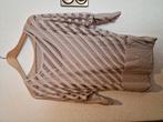 Beige taupe top, Ophalen of Verzenden, Gedragen, Beige, Zonder mouw