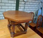Pracht mooi geheel massief eiken bijzettafel salontafel Kijk, Ophalen, Zo goed als nieuw, Hout