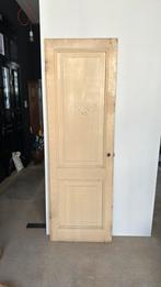 Antieke binnendeur vintage paneeldeur, Ophalen, Gebruikt, Minder dan 80 cm, 215 cm of meer