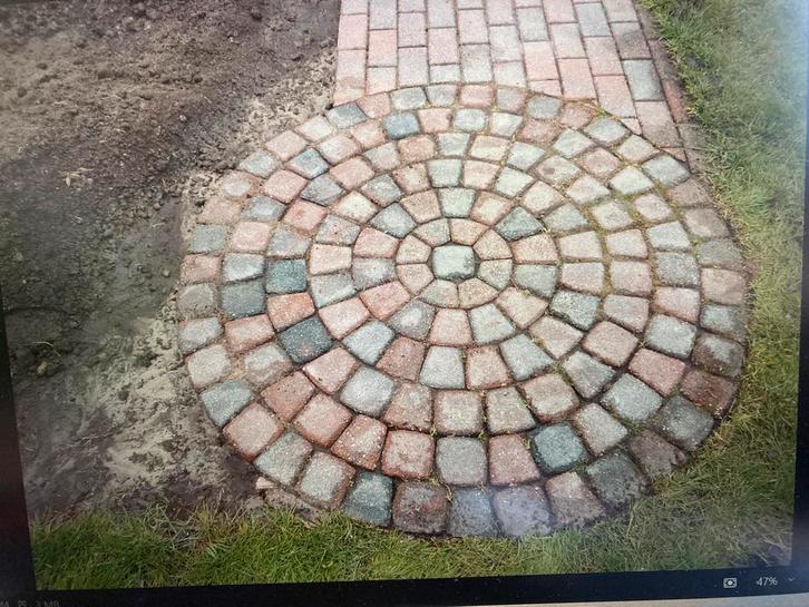 Sierstenen., Tuin en Terras, Grind, Keien en Split, Gebruikt, Overige materialen, Ophalen