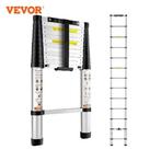Telescopische Ladder - Met 1 knop inklapbaar, Doe-het-zelf en Verbouw, Ladders en Trappen, Niet ingevuld, Niet ingevuld, Nieuw