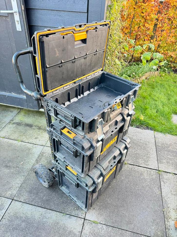 DeWalt ToughSystem TSTAK Trolley Steekwagen, Doe-het-zelf en Verbouw, Gereedschapskisten, Gebruikt, Ophalen