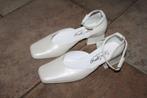 Sophie Sposa leren ivoorkleurig schoenen blokhak 36 KOOPJE, Sophie Sposa, ., Beige, Schoenen
