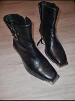 Leren Goosecraft leren enkellaarsjes maat 37, Kleding | Dames, Schoenen, Ophalen of Verzenden, Nieuw, Zwart