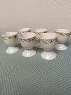 Jet ter Steege eierdopjes - bloemetjes, Huis en Inrichting, Gebruikt, Keramiek, Overige typen, Ophalen of Verzenden