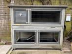 Konijnenhok, Dieren en Toebehoren, Knaagdieren en Konijnen | Hokken en Kooien, Ophalen, 110 cm of meer, Zo goed als nieuw, 90 cm of meer