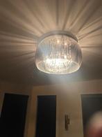 Lucide Pearl Plafondlamp Chroom 40cm, Ophalen, Zo goed als nieuw, Glas