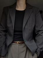 Vintage krijtstreep blazer, Maat 38/40 (M), Ophalen of Verzenden, Zo goed als nieuw, Jasje
