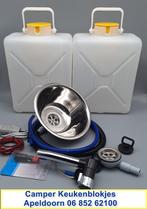 LUXE ROND RVS Wasbak SET voor Camper keukenblokje keukenblok, Verzenden, Nieuw, G.simonke@outlook.com, Kayersdijk 171 7332AS Apeldoorn