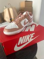 Nike Dunk Low - White/Rose Whisper - Maat 38, Ophalen of Verzenden, Zo goed als nieuw, Roze, Sneakers of Gympen