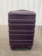 Paarse Handbagage Koffer - Gebruikt, Ophalen, Gebruikt, Hard kunststof, Slot