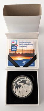 Nijmeegse vierdaagse penning Zilver Proof, Verzenden, Overige materialen, Nederland