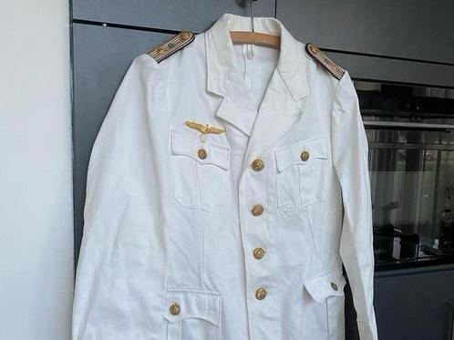 Kriegsmarine officer white summer tunic, Verzamelen, Militaria | Tweede Wereldoorlog, Marine, Duitsland, Ophalen of Verzenden