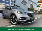 Opel Grandland X 1.2 Turbo Ultimate AUT PDC/NAVI/LMV-18/LEER, Auto's, Gebruikt, 1199 cc, Leder, 19 km/l