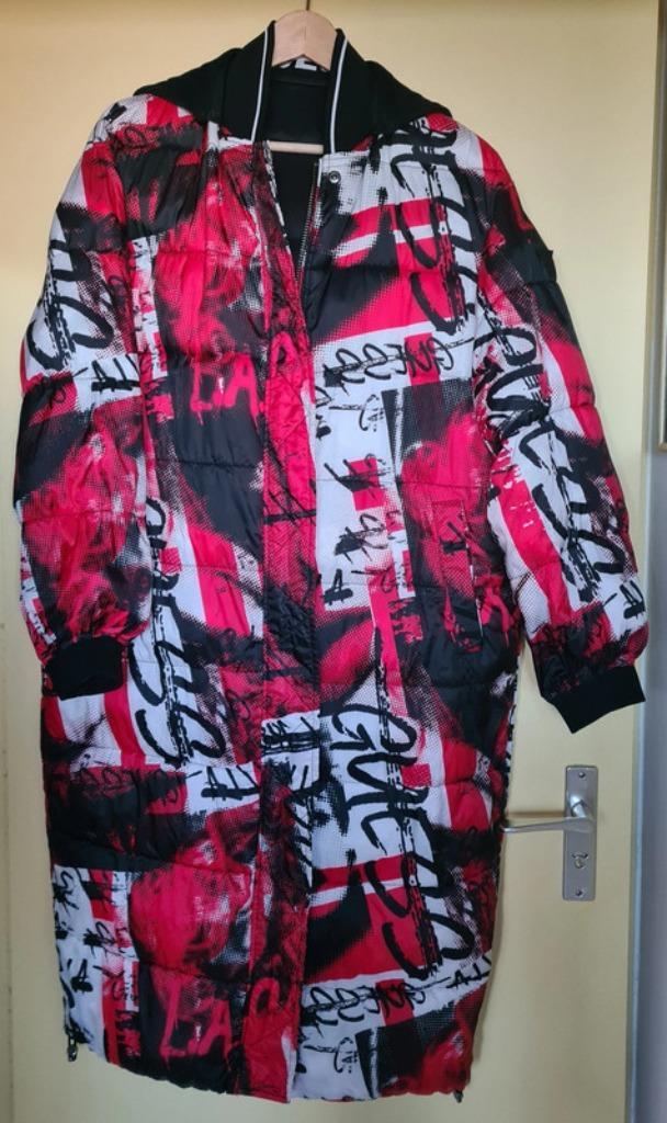 Guess Jas, Kleding | Dames, Jassen | Winter, Zo goed als nieuw, Maat 38/40 (M), Zwart, Verzenden