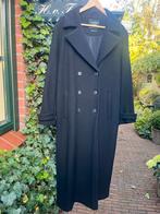 Lange Zwarte mantel Another Label maat l, Kleding | Dames, Zwart, Maat 42/44 (L), Ophalen of Verzenden, Onbekend