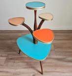 Vintage plantentafel etagere tafel tafeltje retro planten, Verzamelen, Retro, Ophalen of Verzenden, Huis en Inrichting