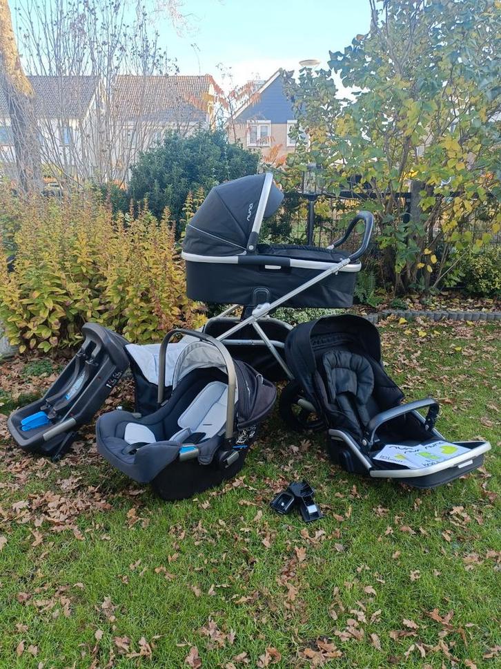Mooie nuna complete kinderwagen, Kinderen en Baby's, Kinderwagens en Combinaties, Zo goed als nieuw, Combiwagen, Overige merken