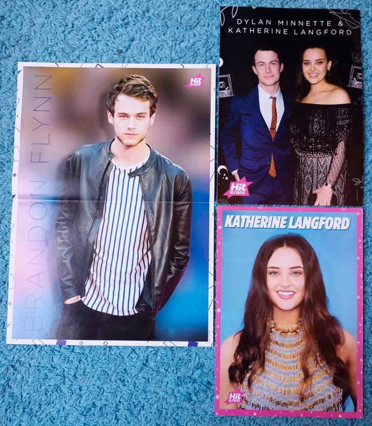 13 Reasons Why posters hitkrant, Verzamelen, Posters, Nieuw, Film en Tv, Rechthoekig Staand, Ophalen of Verzenden