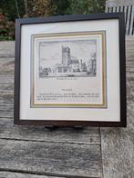 Ets van Workum aan de vesten, 20x20 cm, Antiek en Kunst, Kunst | Etsen en Gravures, Ophalen of Verzenden