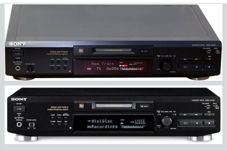 Sony MDS-JE530 Minidisc Recorder, Audio, Tv en Foto, Walkmans, Discmans en Minidiscspelers, Minidisc-recorder, Ophalen of Verzenden