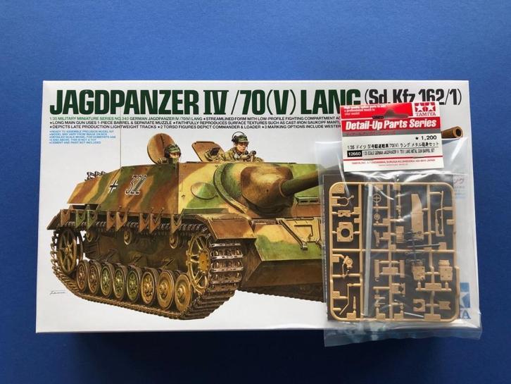 Tamiya Jagdpanzer IV/70 Incl. loop set 1/35 35340 12660, Hobby en Vrije tijd, Modelbouw | Auto's en Voertuigen, Nieuw, 1:32 tot 1:50