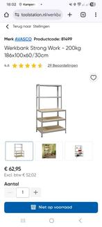 Stellingkast werkbank model, Doe-het-zelf en Verbouw, Werkbanken, Ophalen, Gebruikt