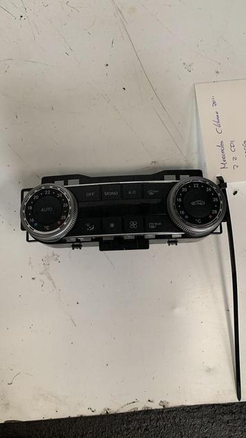 Climate control paneel Mercedes C Klasse bouwjaar 2011.  beschikbaar voor biedingen